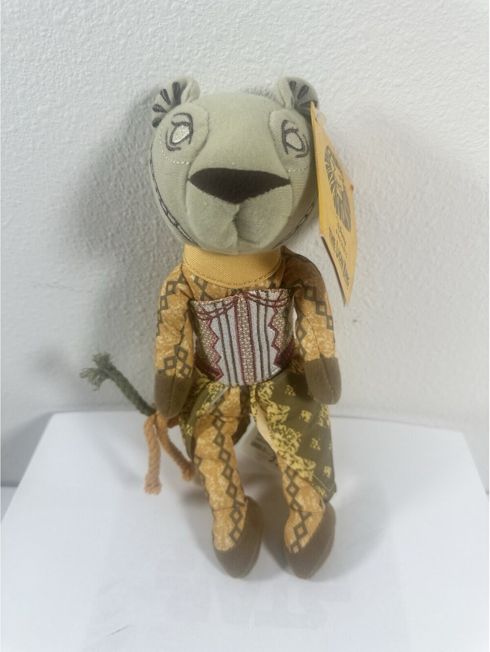 Nala Bean Bag 9" Stuffed Plush Toy Disney The Lion King Broadway Musical NWT